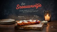 Sneeuwwitje - Viandel, Kriekenpot, mayonaise, gedroogde ui